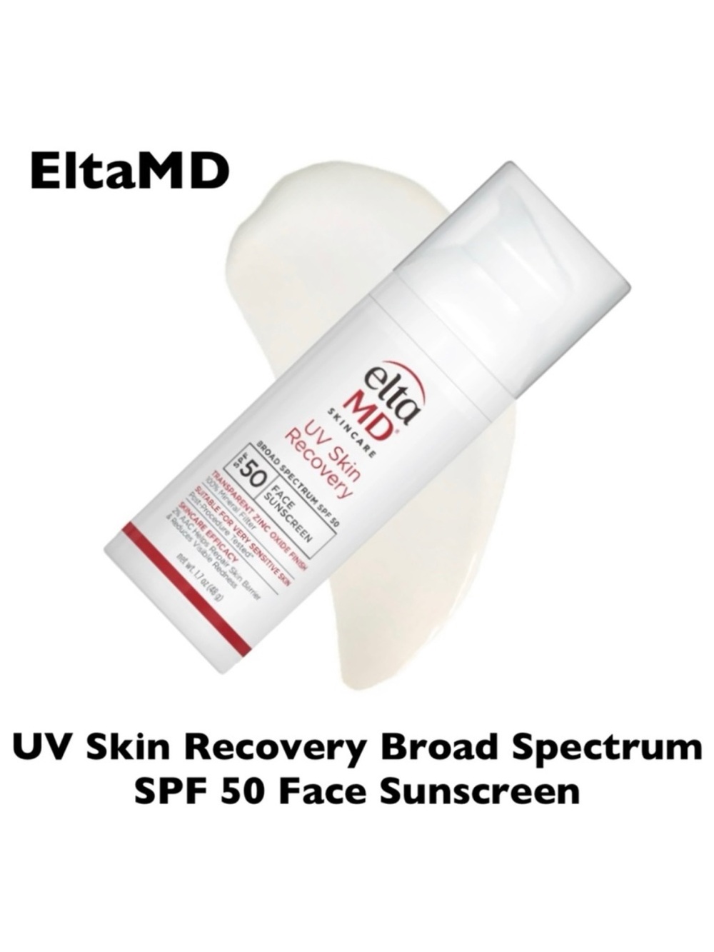 EltaMD SPF 50 Face Sunscreen Broad Spectrum